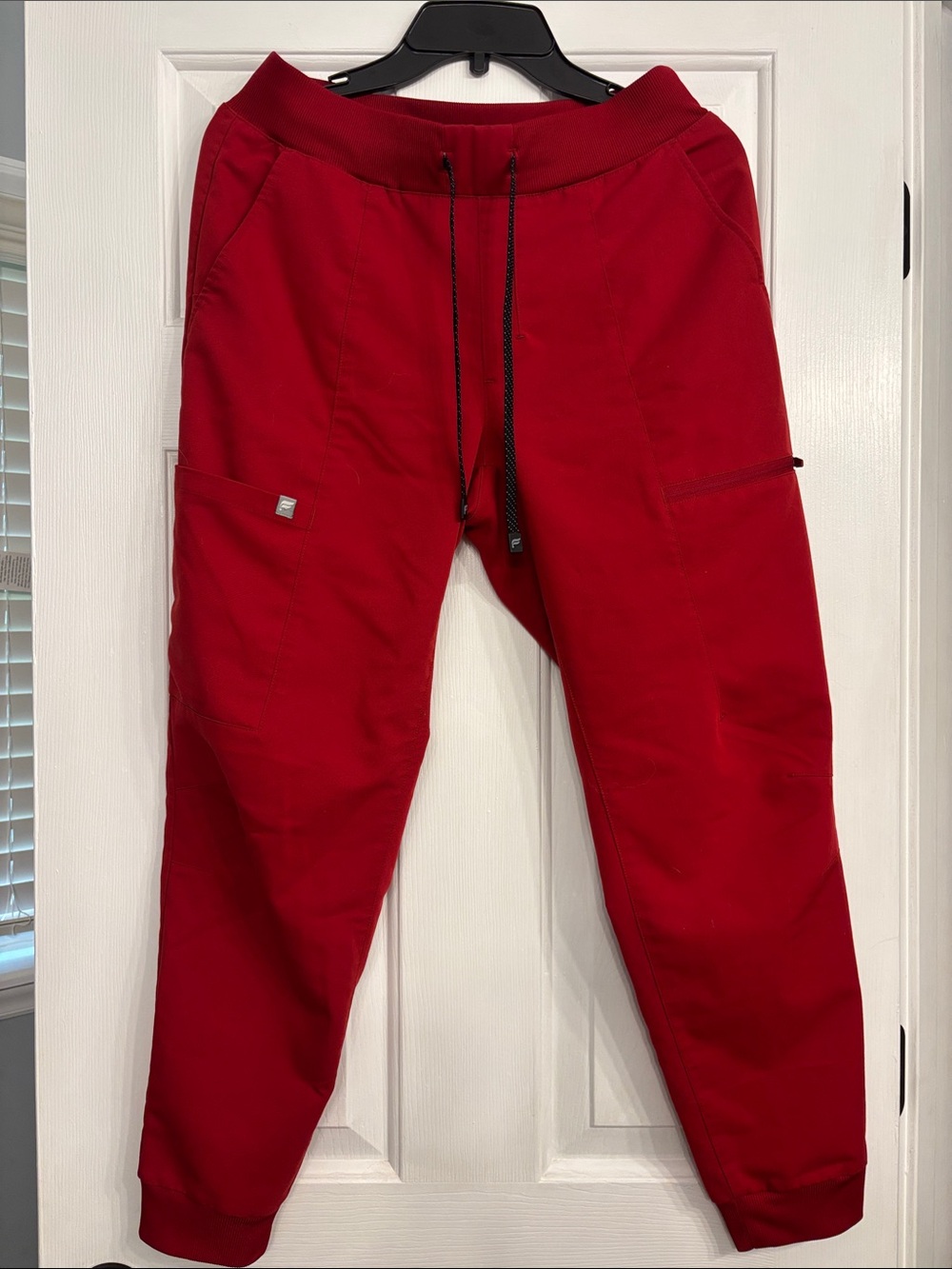 Fabletics Red Women's Utility Joggers